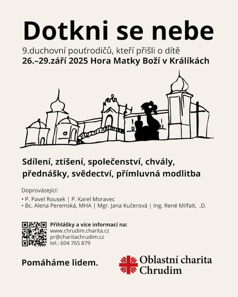 Obrázek pro „Dotkni se nebe“ – duchovní pouť rodičů, kteří přišli o dítě pokračuje již podeváté