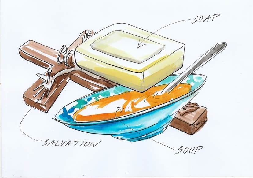 Obrázek pro Polévka, mýdlo, spása aneb manželé Boothovi