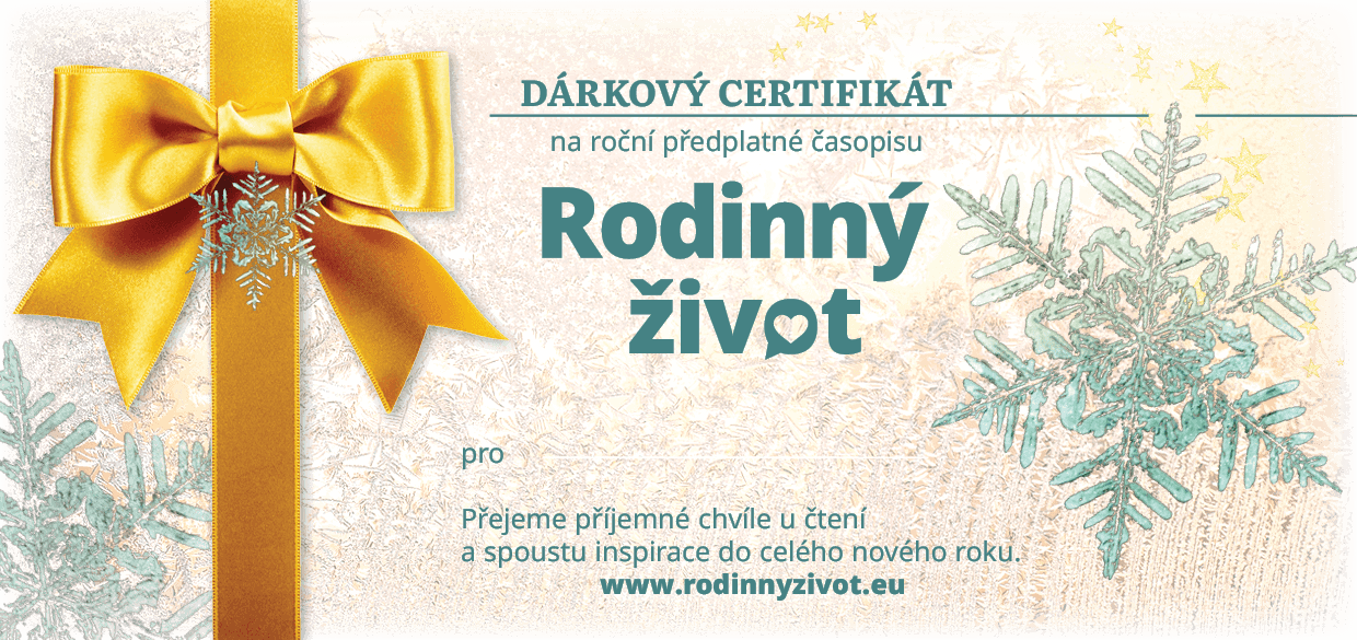 Dárkový certifikát 3